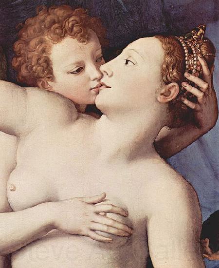 Angelo Bronzino Venus, Cupid, Folly and Time Spain oil painting art